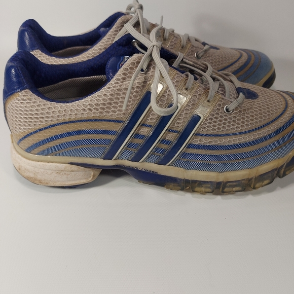 Adidas Powerband Chassis Adiprene Sport Golf Shoes Soft Spikes Men 11 - Picture 5 of 10